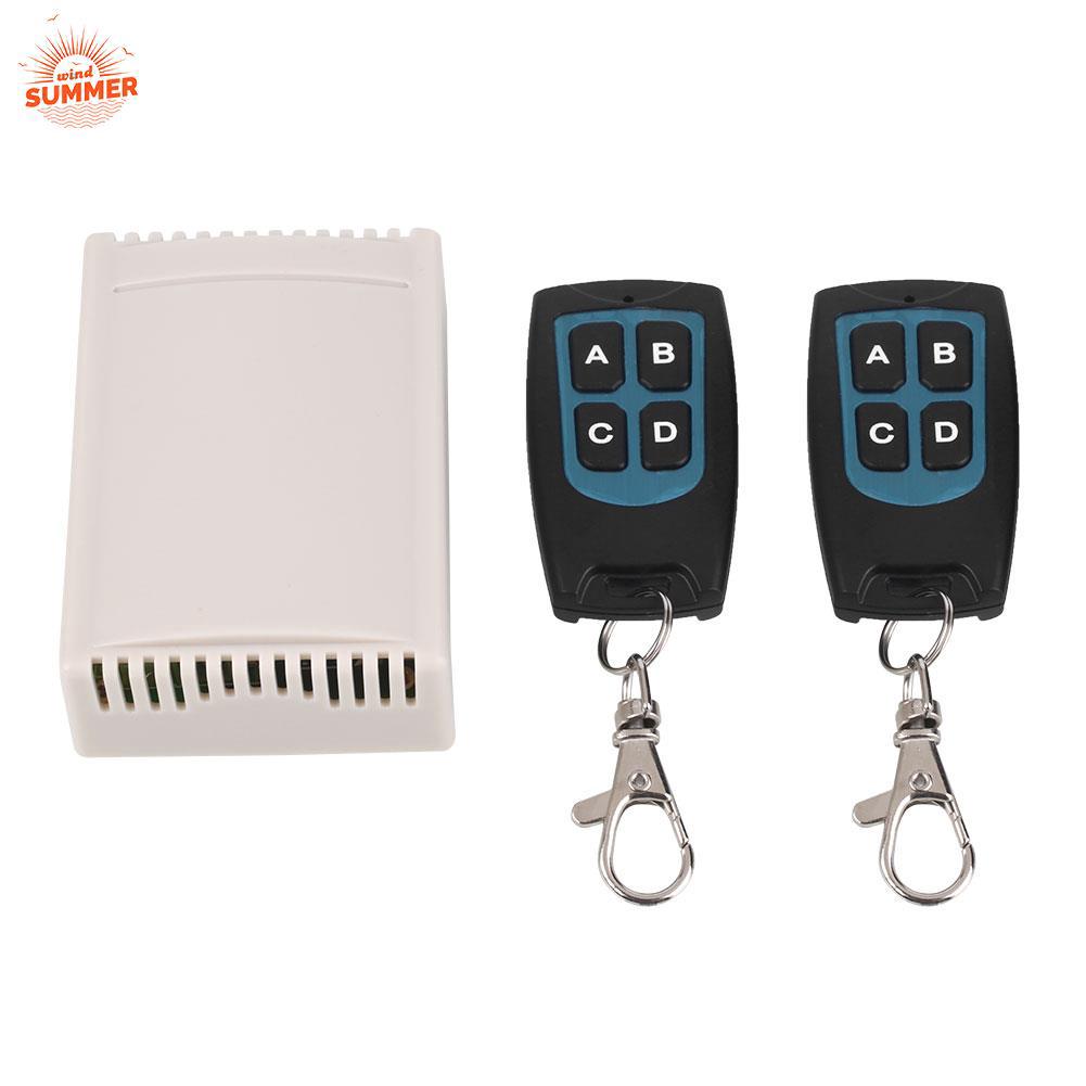 12V 4CH 100M Wireless Remote Control Relay Switch 2 Transceiver +Receiver