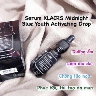 Serum klairs midnight blue youth activating