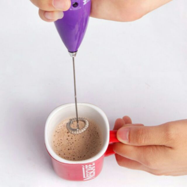 (SIÊU RẺ) Máy tạo bọt cafe, đánh trứng cầm tay mini