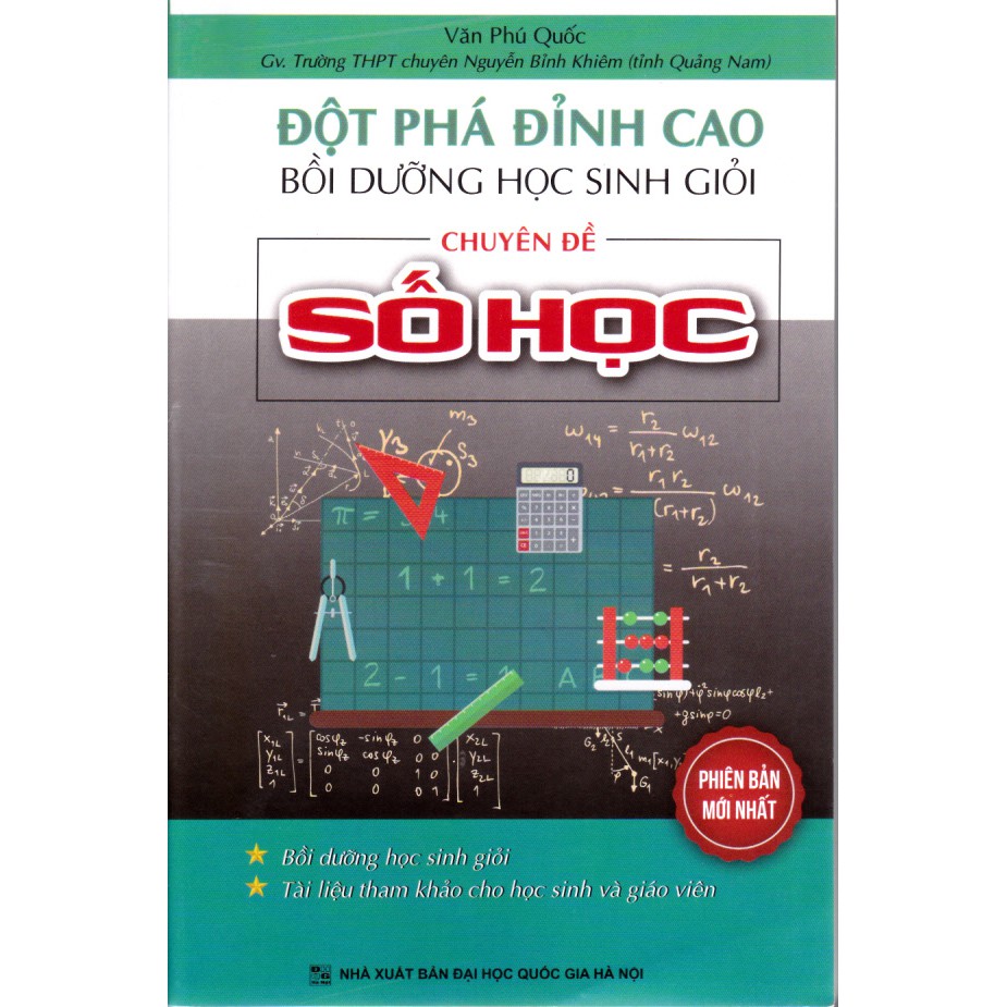 Sách - Đột phá đỉnh cao Bồi dưỡng Học sinh giỏi Chuyên đề Số Học (Tái bản)