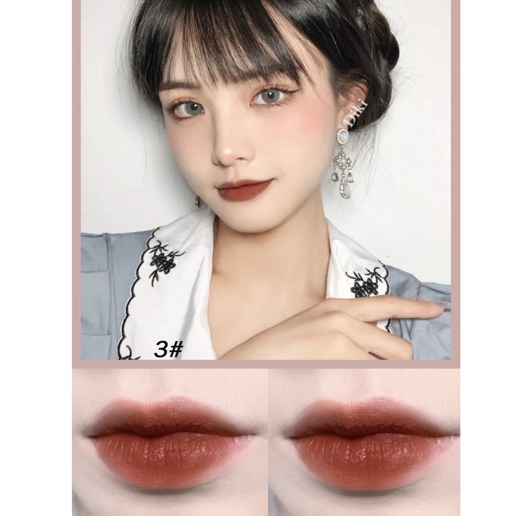 DIKI (Hàng Mới Về) Son Môi Kháng Nước Lâu Trôi Không Dính Cốc Màu Sắc Thời Trang | BigBuy360 - bigbuy360.vn