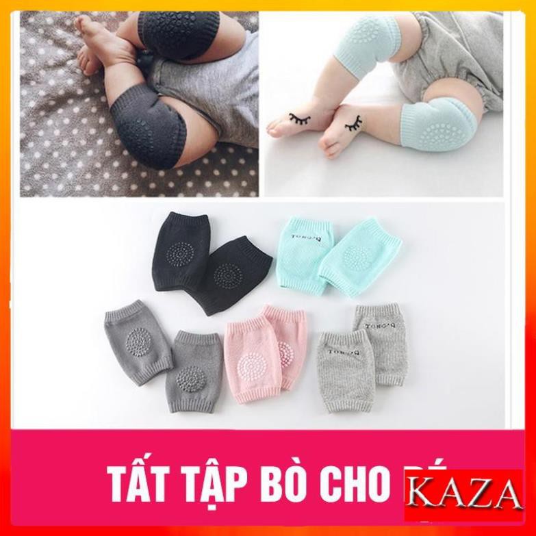 Tất bảo vệ đầu gối cho bé tập bò có chống trượt, Vớ tập bò giúp bé khi tập bò không bị đau và trầy xước đầu gối