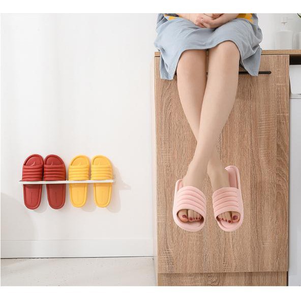 Dép lê xốp nam nữ đi mang trong nhà văn phòng nhà tắm chất liệu nhựa đúc nguyên khối siêu nhẹ chống trơn có ảnh thật