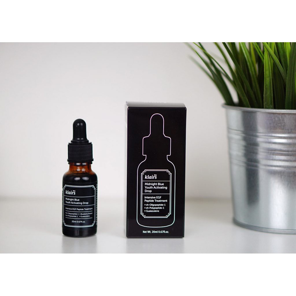 Tinh Chất Dưỡng Ẩm Chống Lão Hóa Klairs Midnight Blue Youth Activating Drop 20ml