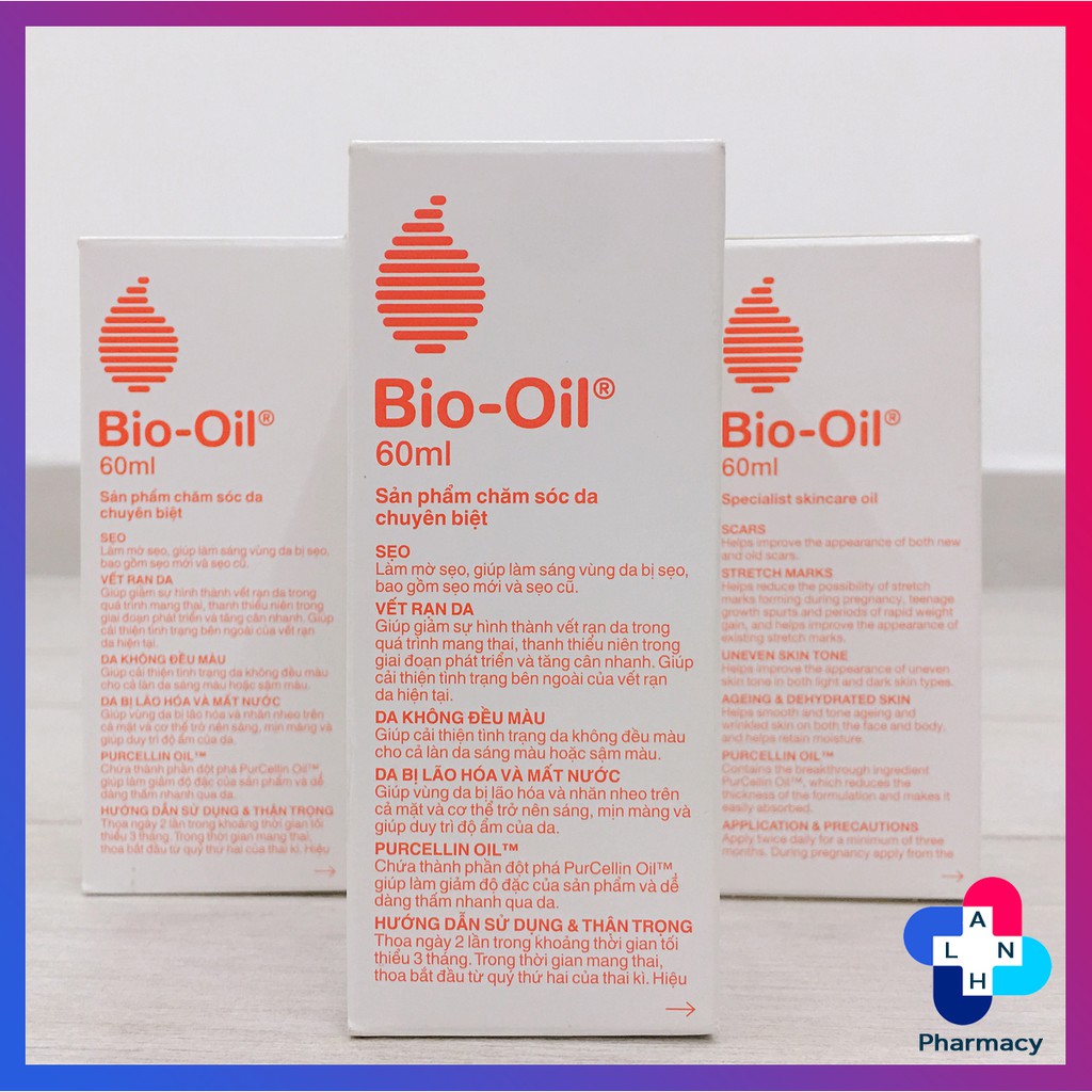 BIO OIL 60ml - Sản phẩm chăm sóc da chuyên biệt