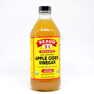 Giấm táo hữu cơ Bragg 473ml - Raw Apple Cider Vinegar