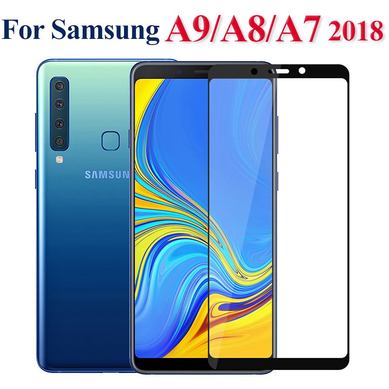 Kính cường lực samsung J7 Prime J7 Pro J730 A750 J4+ J6 J6+ A6 A6+ A7 2018 J8 A8 2018 A8+ A9 2018 Full Màn Kính