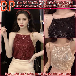 Áo Yếm Nữ Hai Dây Kim Sa Thời Trang Siêu Cá Tính [Hàng Có sẵn]