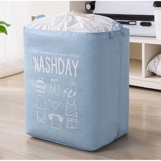 [Giá siêu rẻ] Túi Đựng Đồ Khung Sắt Washday 100 Lít