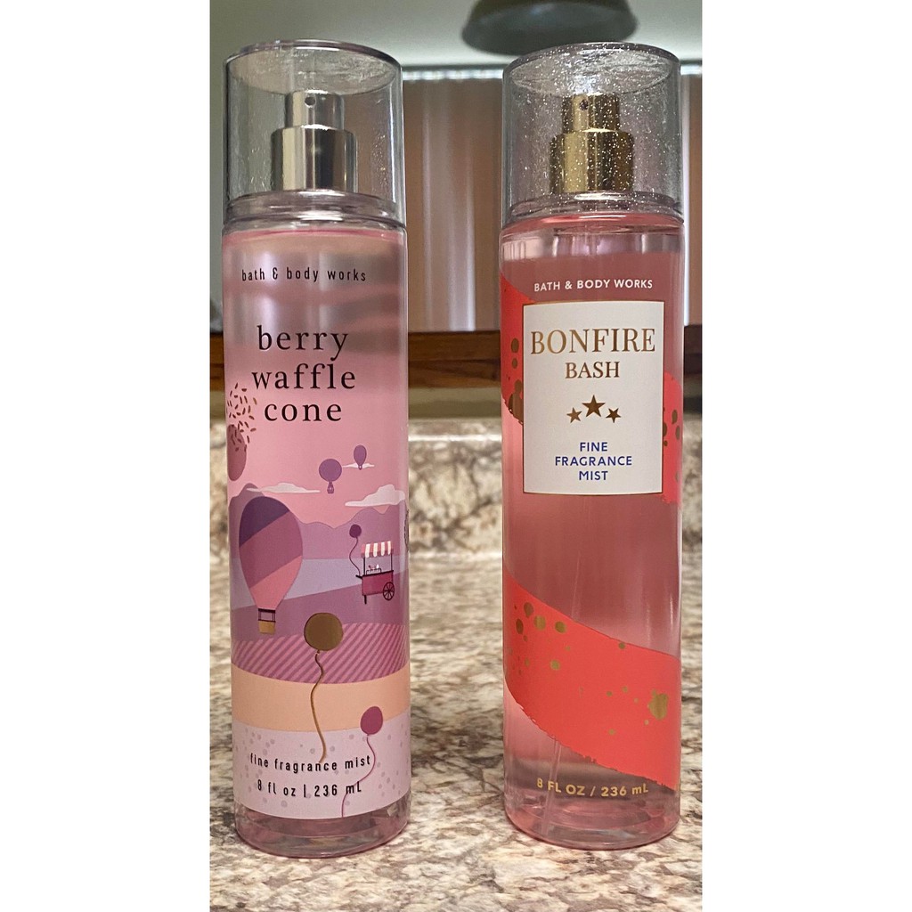 Xịt toàn thân Body Mist Bath & Body Works - Bonfire Bash 10ml-30ml-50ml-100ml | Thế Giới Skin Care