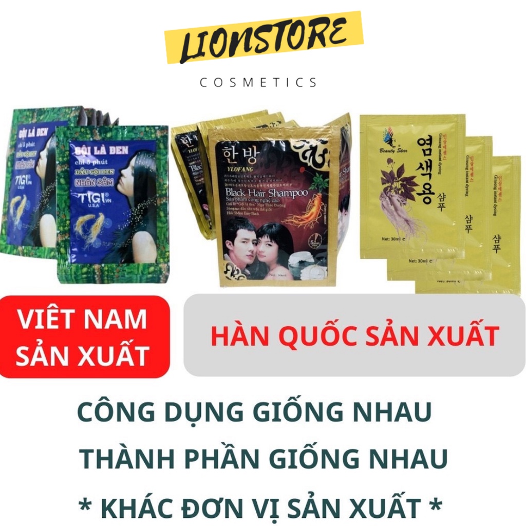 Dầu gội đen tóc gội là đen tigi gội đen nhân sâm chỉ bằng cách gội an toàn dễ sử dụng hiệu quả cao