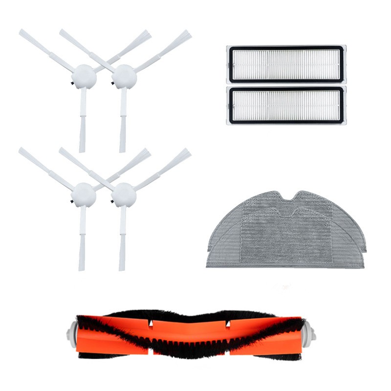 Bộ lọc Hepa+chổi chính+chổi phụ+phụ kiện robot hút bụi thay thế cho Xiaomi Mijia 1C 1T STYTJ01ZHM SKV4093GL