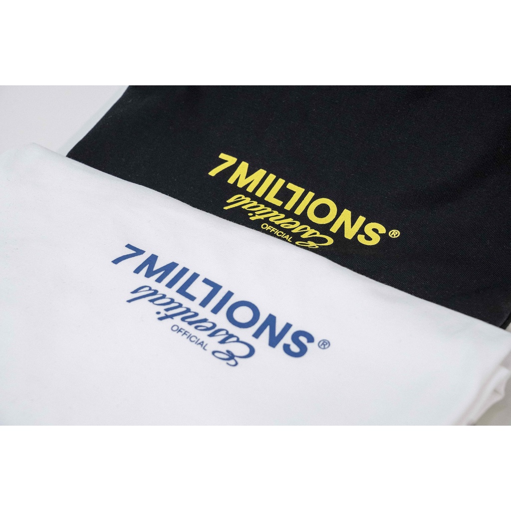 Áo thun basic cổ tròn 7MILLIONS Flip chất vải cotton 2 chiều và có 2 màu, form unisex oversize