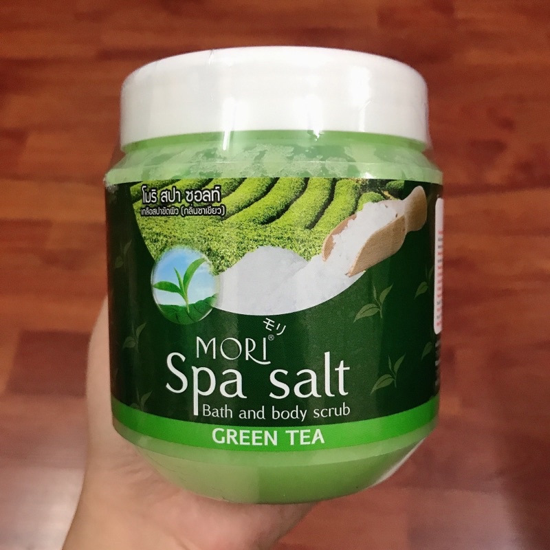 Muối Tắm Tẩy Tế Bào Chết MORI Spa Salt Bath &amp; Body Scrub 700g