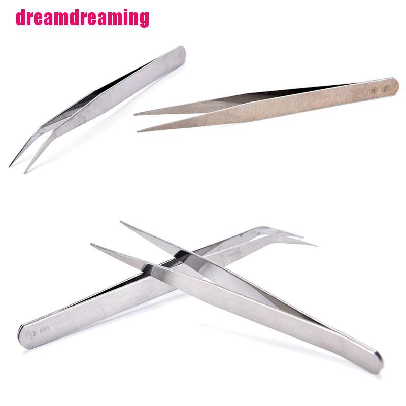 Bộ 2 Nhíp Thẳng Bằng Thép Không Gỉ Đặc Biệt