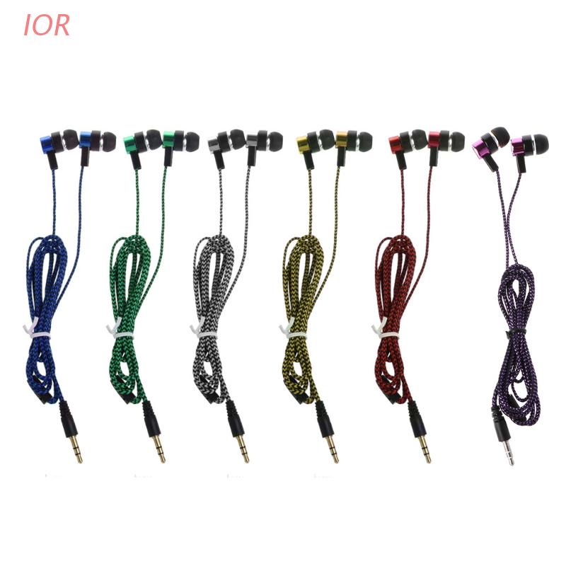 Tai Nghe Nhét Tai Giắc 3.5mm Chuyên Dụng Cho iPhone Samsung MP3/4