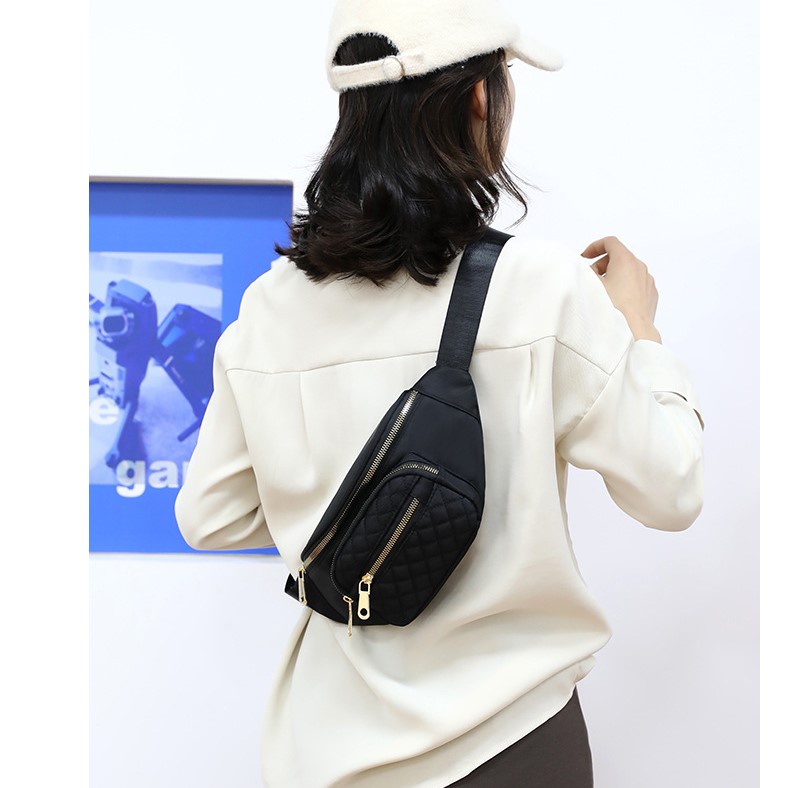 Túi bao tử nữ, túi đeo chéo đi chơi cá tính phong cách Hàn Quốc Size 30cm  TUI-13