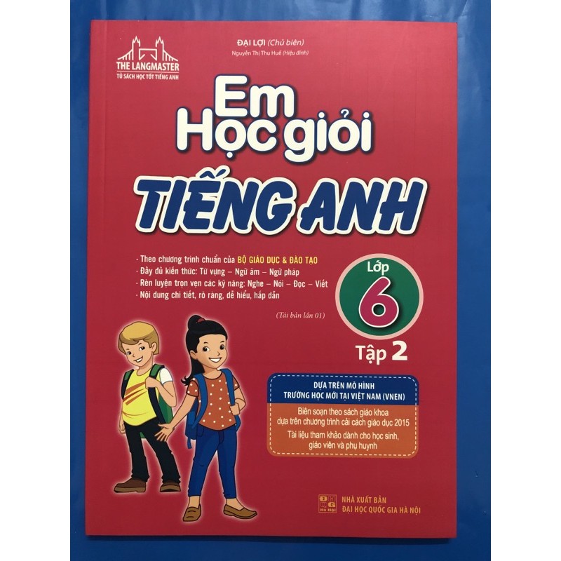 Sách - Em học giỏi tiếng anh lớp 6 (Combo 2 tập)