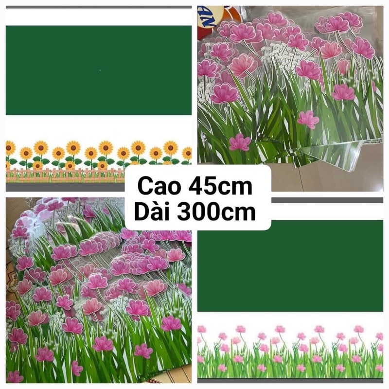 Hoa trang trí chân bảng