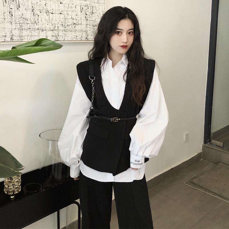 Bộ Trang Phục Mùa Thu Phong Cách Pháp Retro Dành Cho Nữ Năm 2021