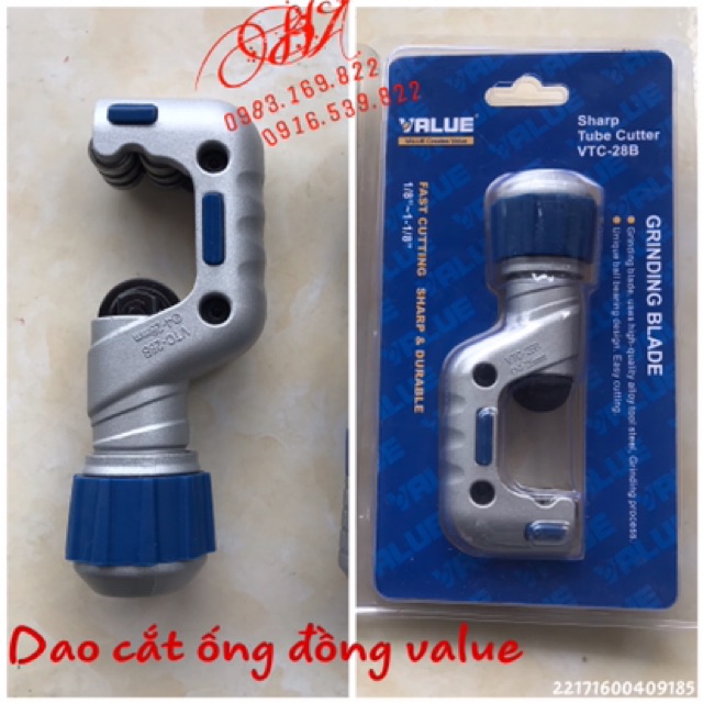 Dao cắt ống đồng value VTC -28