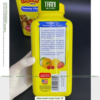 Kẹo Dẻo Bổ Sung Vitamin L’il Critters Gummy Vites 300 viên.
