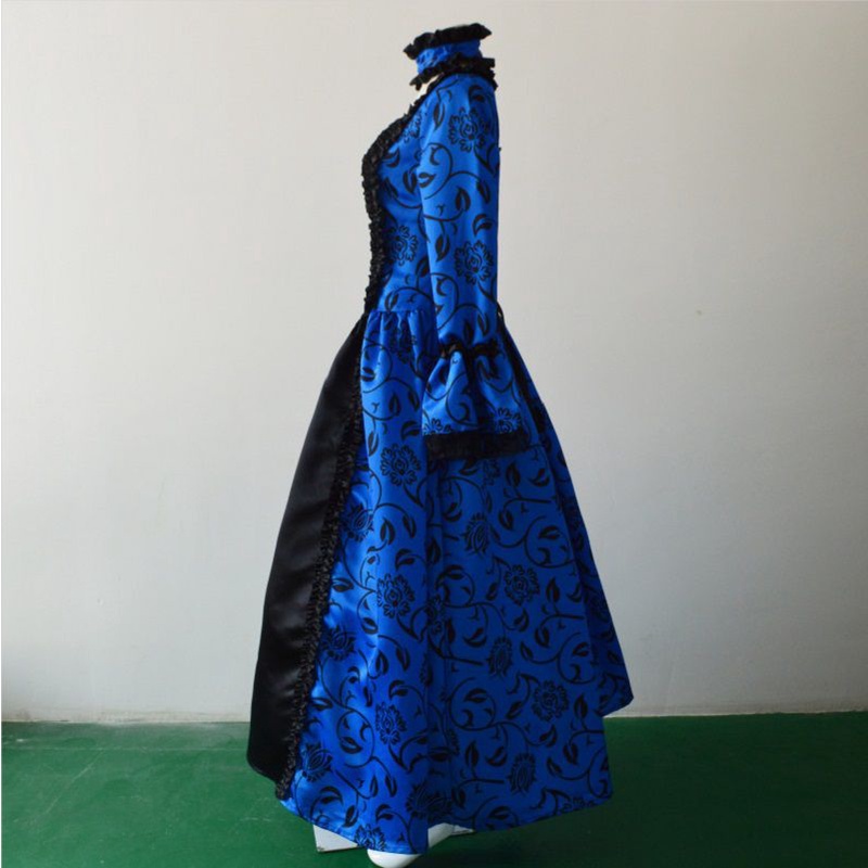 new Vintage Gothic Victorian Renaissance Witch The Middle Ages Cosplay Halloween Costume
