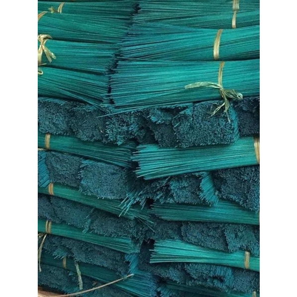 Que tre cắm bó hoa sáp hoa lụa dài 60cm làm đồ handmade