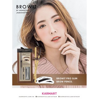 Chì kẻ mày Browit By Nongchat Pro Slim Brow Thái Lan