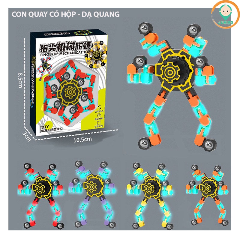 Con quay spinner đồ chơi trẻ em cho bé trai bé gái thông minh phát triển trí tuệ JUMICO CQ2