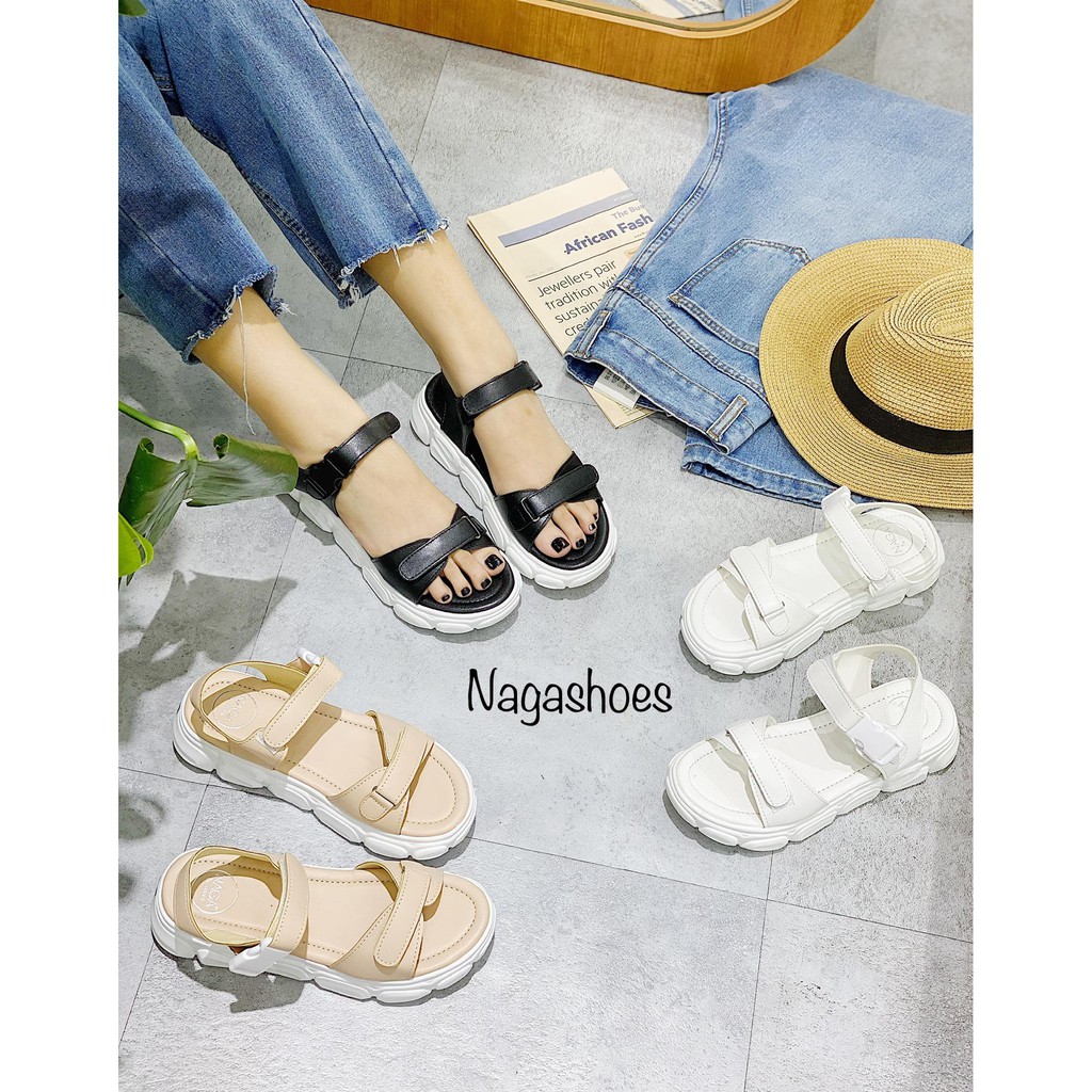 GIÀY SANDAL THỂ THAO NAGASHOES 1 QUAI KHÓA 3P NAS176