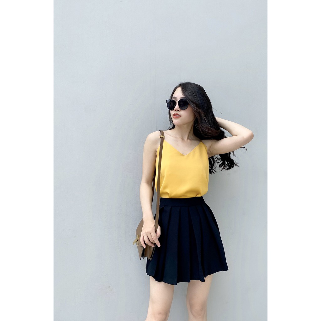 [Mã WABR1111 giảm 10% đơn 250K] Chân váy xòe xếp ly vải tuýt JXA0349 - 20Again | BigBuy360 - bigbuy360.vn