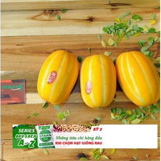 Hạt giống cây Dưa lê vàng Hàn Quốc (10 hạt)