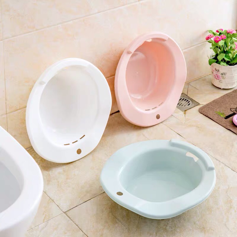 Chậu xông vùng kín sau sinh. Chậu ngâm rửa phụ khoa. Chậm ngâm cho bệnh nhân trĩ