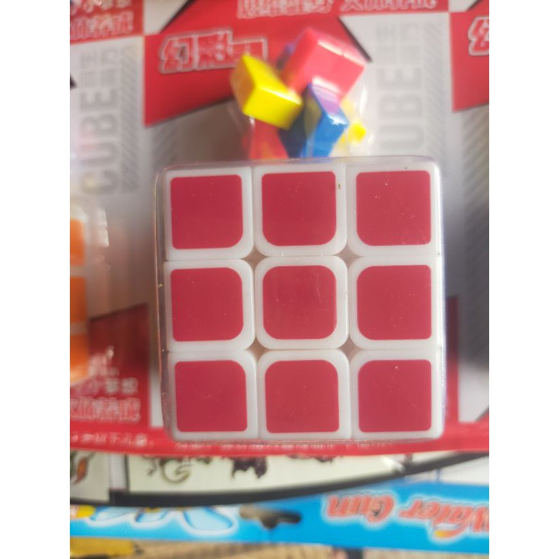 Sỉ 9 cục rubik 3x3x3 loại 1 ( tằng kèm 9 đồ chơi)