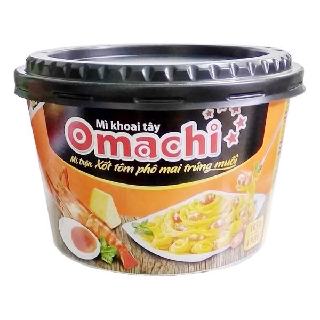 Mì Omachi Sốt Tôm Phô Mai Trứng Muối 105G