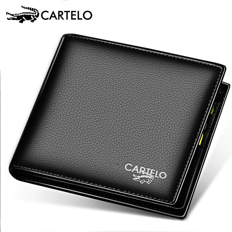 [HÀNG CHÍNH HÃNG] ví nam Cartelo cá sấu cao cấp, ví nam da bò đẹp