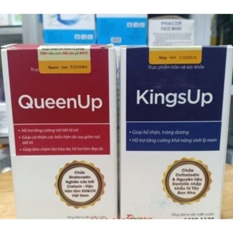 QueenUp- KingsUp ( Hộp 30 viên)