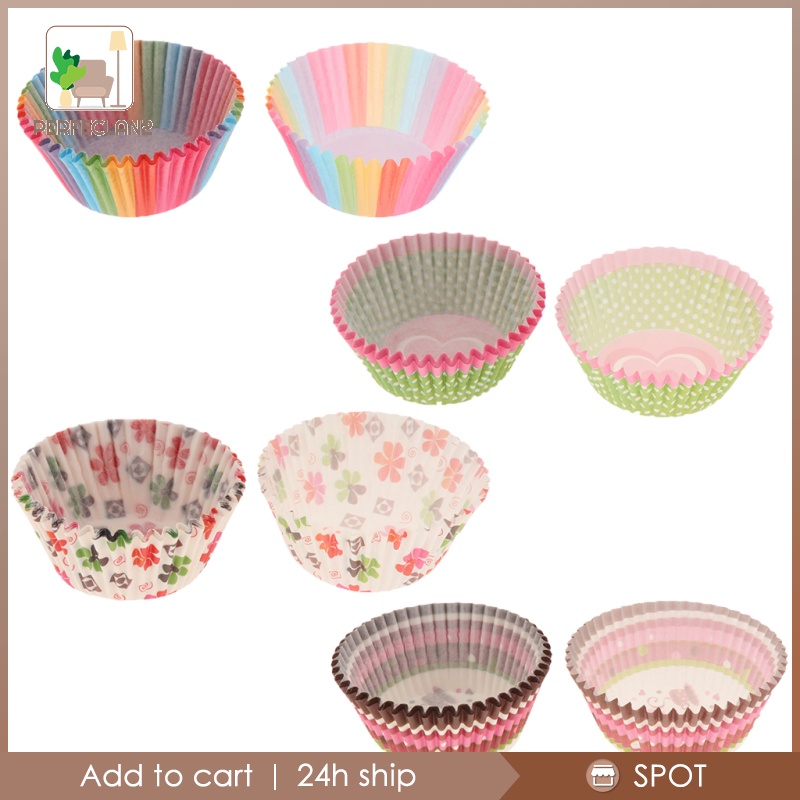 Set 100 Cốc Giấy Đựng Bánh Cupcake Trang Trí Tiệc Sinh Nhật Cho Bé Perfeclan2