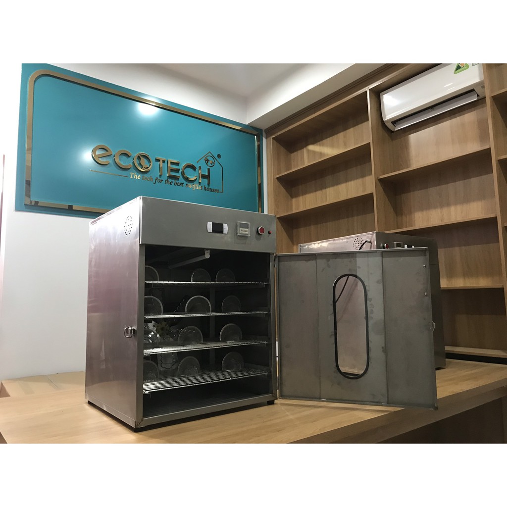 MÁY SẤY ECOTECH INOX 304 100 TỔ 👈 Giá Sock 👈