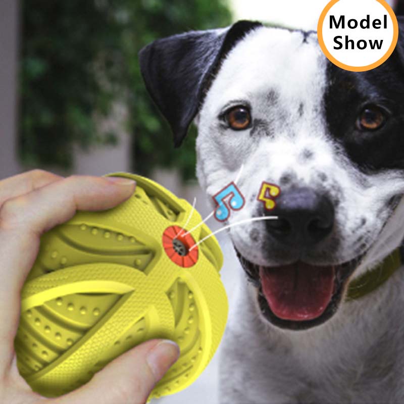 Đồ chơi bóng cao su HAMSHMOC có âm thanh huấn luyện thú cưng