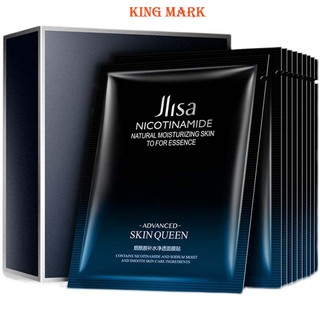 Mặt nạ giấy dưỡng trắng da mụn JLISA NICOTINAMIDE thu nhỏ lỗ chân lông cấp ẩm thân thiện với da giá rẻ