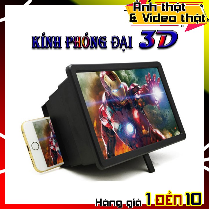 CAM KẾT LỖI 1 ĐỔI 1 | COMBO KẸP ĐIỆN THOẠI ĐẦU GIƯỜNG + KÍNH PHÓNG ĐẠI 3D | Giá đỡ điện thoại. Phụ kiện giá đỡ phụ kiện. | BigBuy360 - bigbuy360.vn