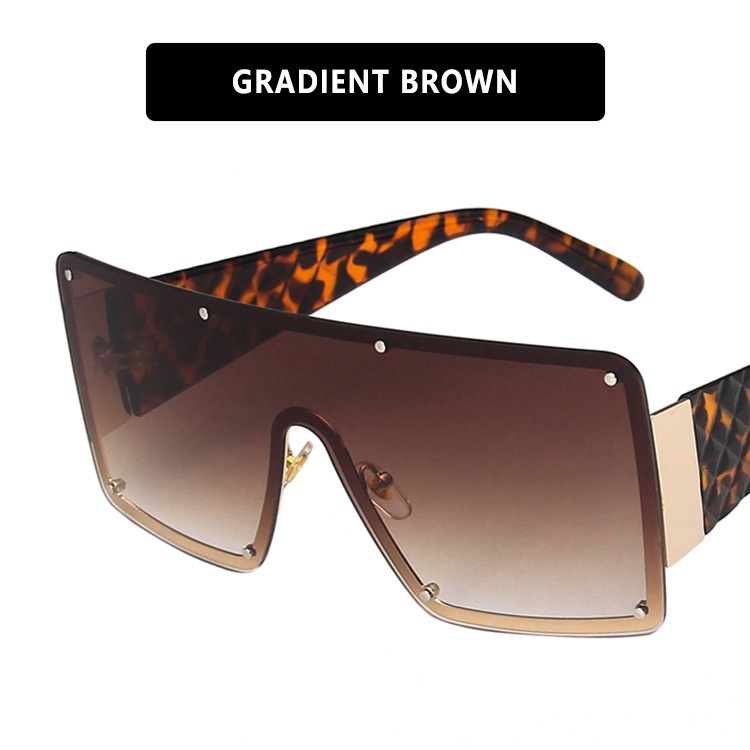 Kính Mát Gọng Vuông Bản To Thiết Kế Mới Thời Trang