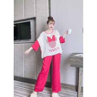 Đồ Bộ Dài Lụa Latin Freesize 40-60kg From Cánh Dơi