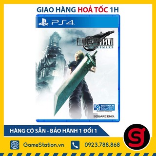 Đĩa Game PS4: Final Fantasy VII Remake