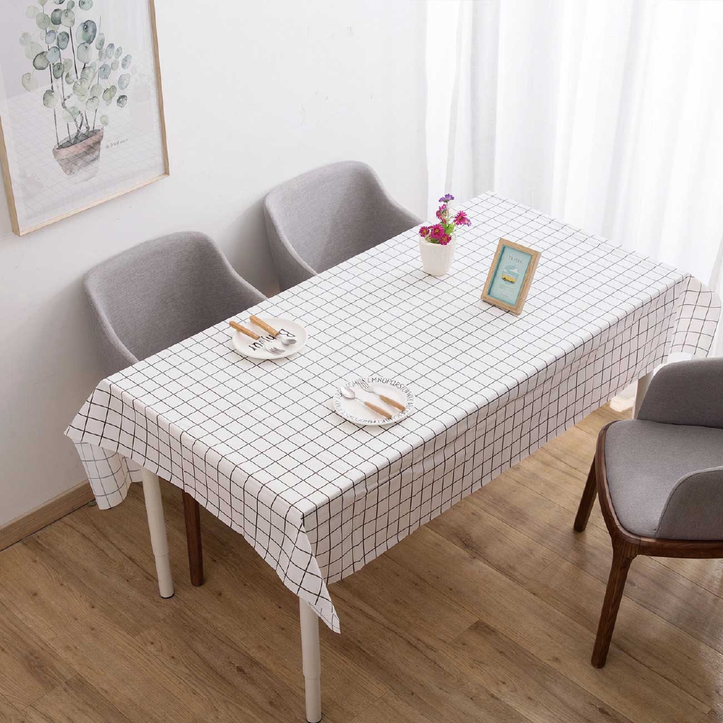Khăn Trải Bàn JUJIAJIA Hình Chữ Nhật Chống Dầu Chống Nước Cho Bàn Ăn
