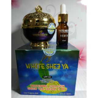 Kem white she ya collagen & trà xanh 9 tác dụng
