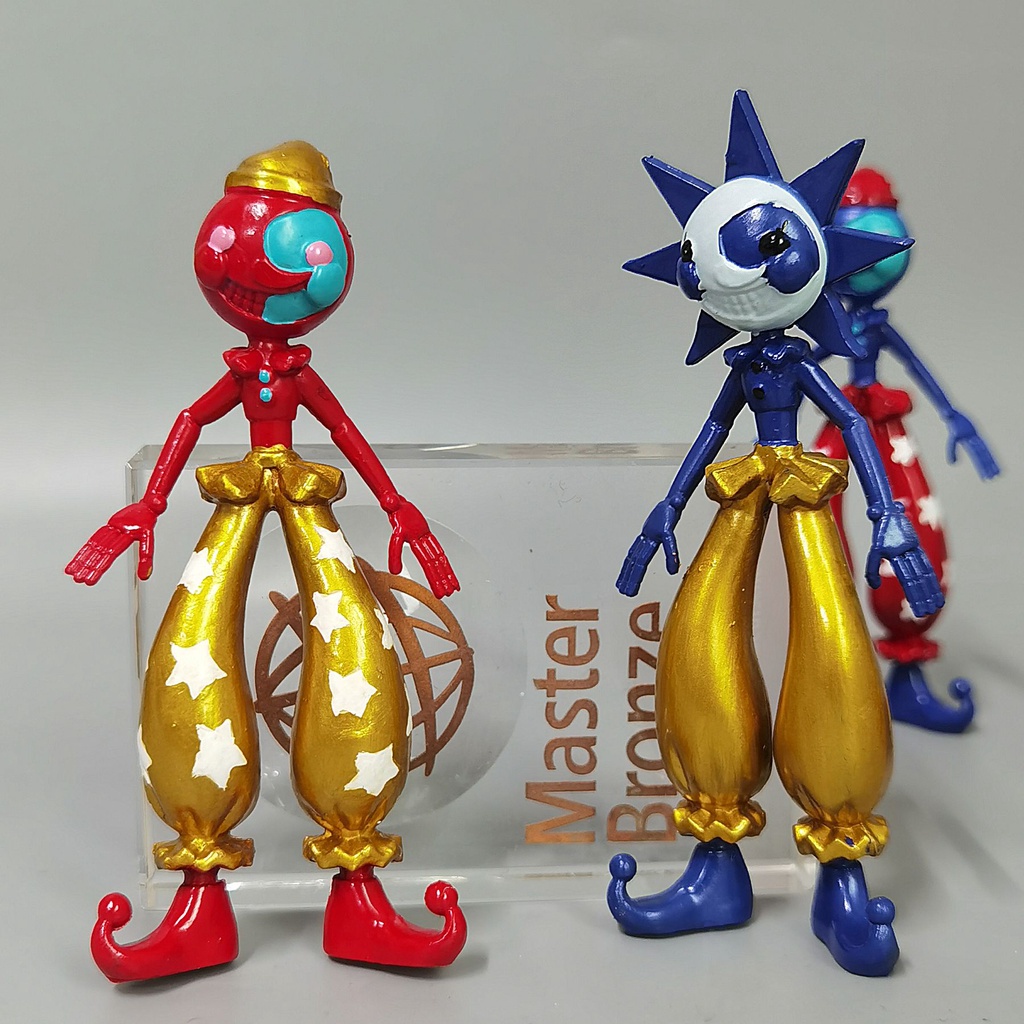 6pcs set Fnaf Sundrop Moon Drop Figures Toys Security Breach Doll Sunrise Sundrop BOSS FNAF Five Nights at Freddy's