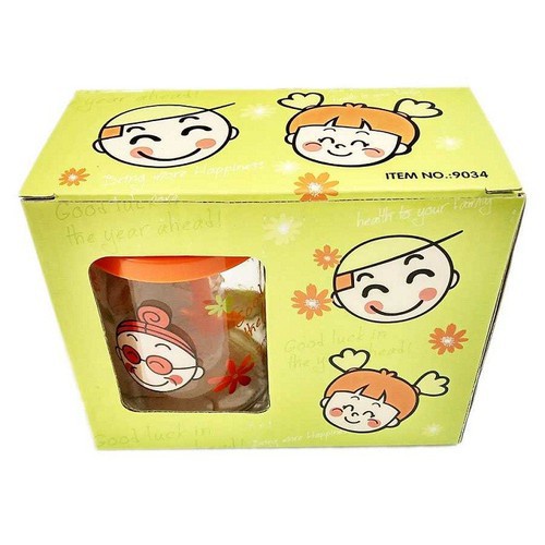 Bộ Đôi Lọ Gia Vị Mặt Cười - Lọ Gia Vị Thủy Tinh Kèm Thìa Hàng Cao Cấp